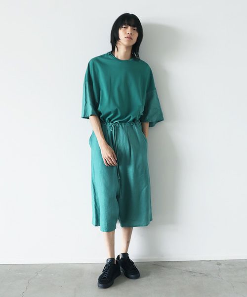 VUy.ヴウワイ.chord short pants vuy-s22-p04[LIGHT GREEN]_