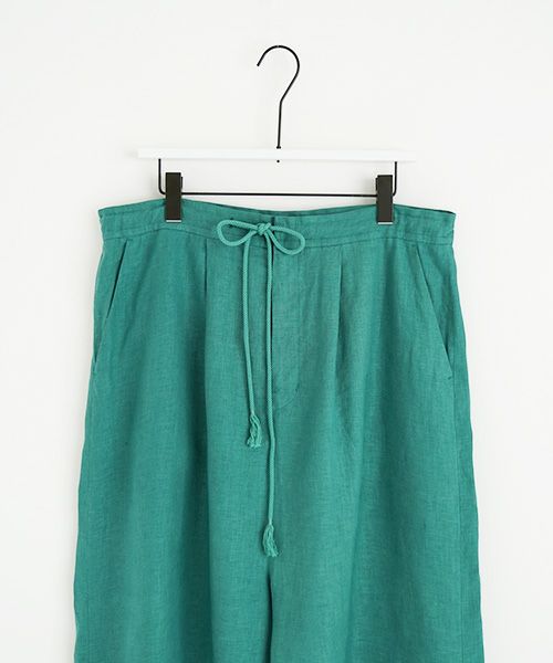 VUy.ヴウワイ.chord short pants vuy-s22-p04[LIGHT GREEN]_