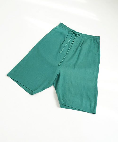VUy.ヴウワイ.chord short pants vuy-s22-p04[LIGHT GREEN]_