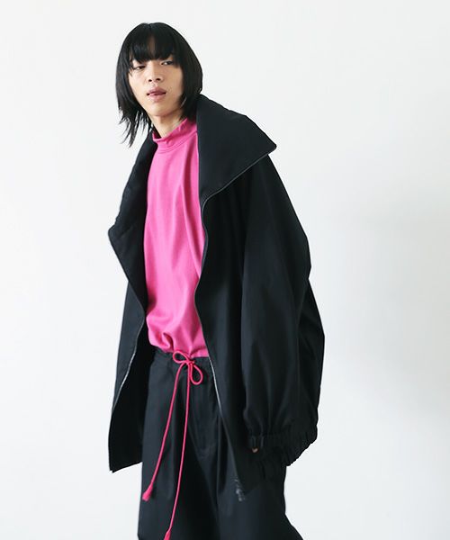 VUy.ヴウワイ.bluson coat vuy-s22-b01[BLACK]:s