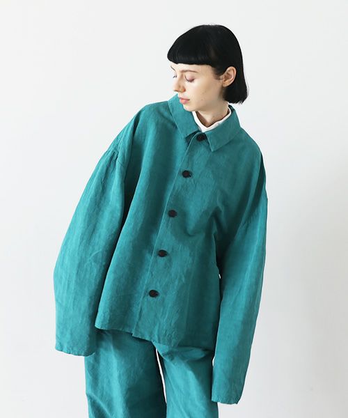 VUy.ヴウワイ.short bluson vuy-s22-b02[GREEN]_