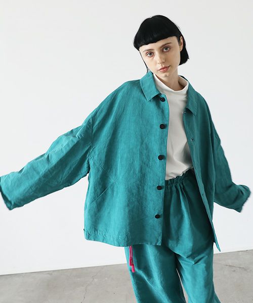 VUy.ヴウワイ.short bluson vuy-s22-b02[GREEN]_