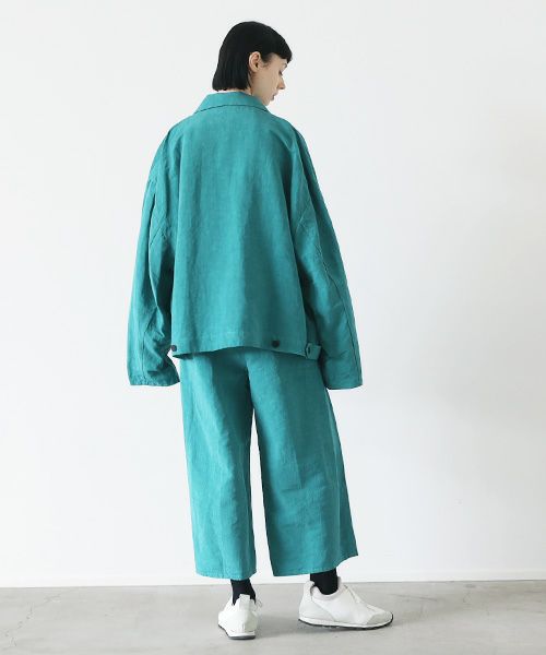 VUy.ヴウワイ.short bluson vuy-s22-b02[GREEN]_