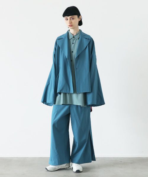 VUy.ヴウワイ.short jacket vuy-s22-j01[BLUE GREEN]_