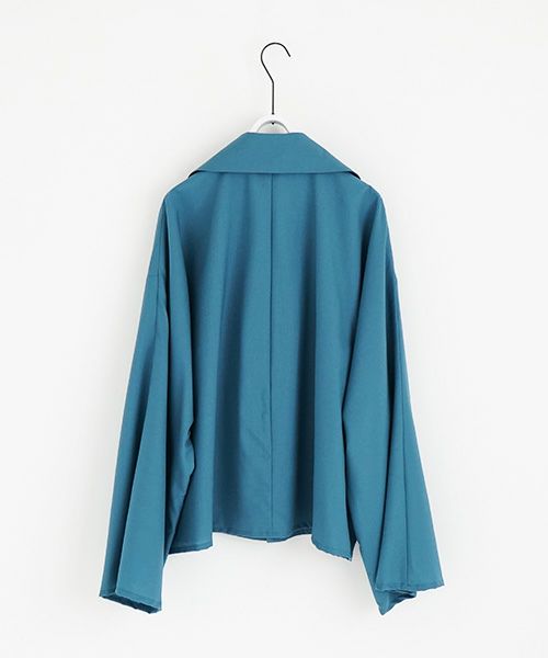 VUy.ヴウワイ.short jacket vuy-s22-j01[BLUE GREEN]_