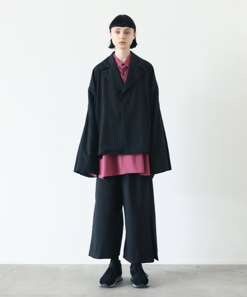 VUy.ヴウワイ.short jacket vuy-s22-j01[BLACK]_