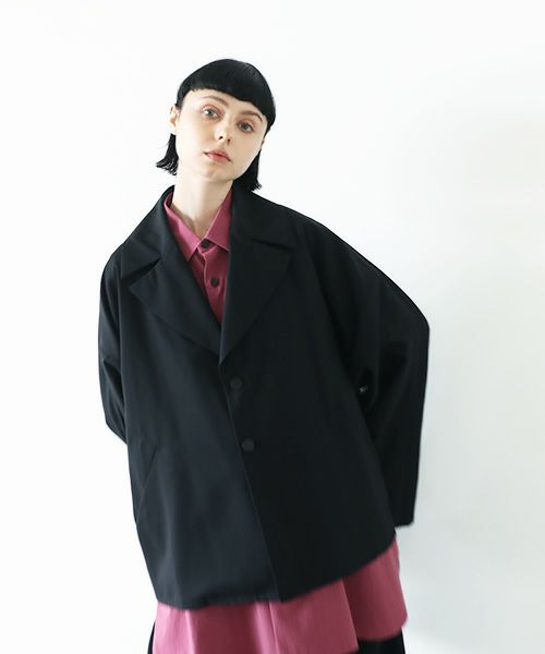 VUy.ヴウワイ.short jacket vuy-s22-j01[BLACK]_