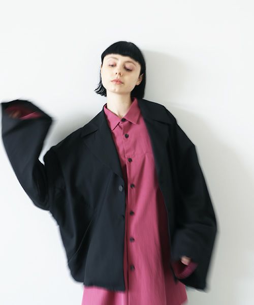 VUy.ヴウワイ.short jacket vuy-s22-j01[BLACK]_