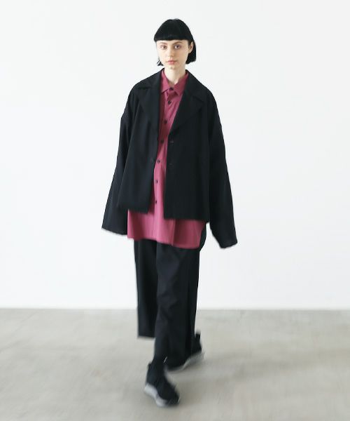 VUy.ヴウワイ.short jacket vuy-s22-j01[BLACK]_