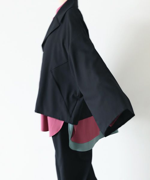VUy.ヴウワイ.short jacket vuy-s22-j01[BLACK]_