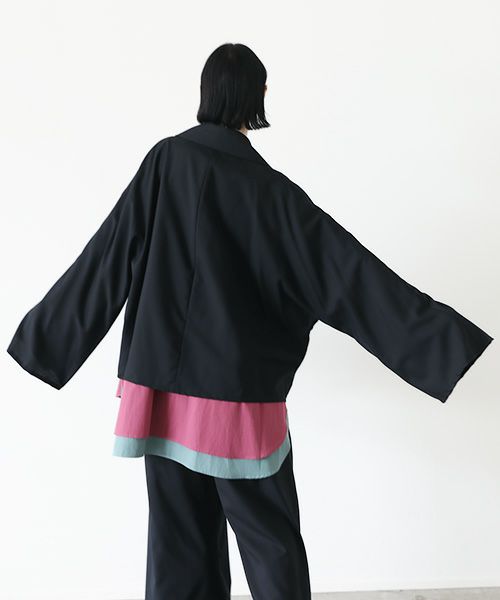 VUy.ヴウワイ.short jacket vuy-s22-j01[BLACK]_