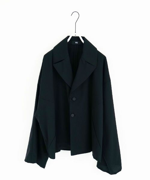 VUy.ヴウワイ.short jacket vuy-s22-j01[BLACK]_