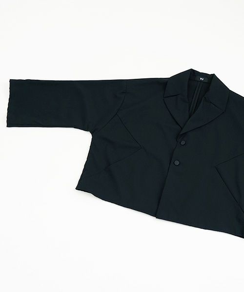 VUy.ヴウワイ.short jacket vuy-s22-j01[BLACK]_