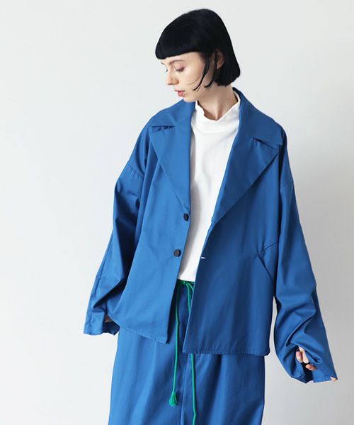 VUy.ヴウワイ.short jacket vuy-s22-j01[BLUE]_