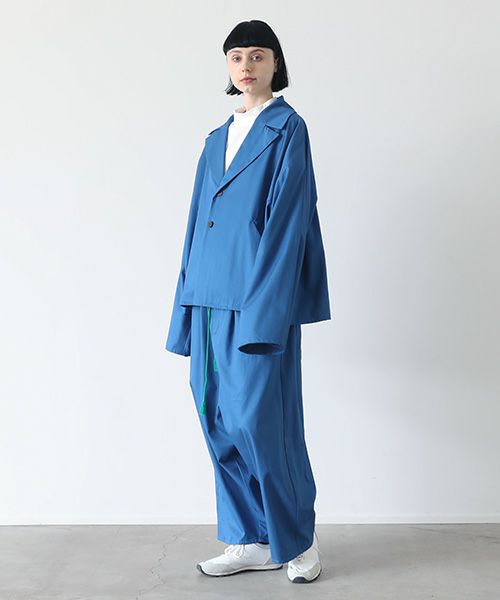 VUy.ヴウワイ.short jacket vuy-s22-j01[BLUE]_