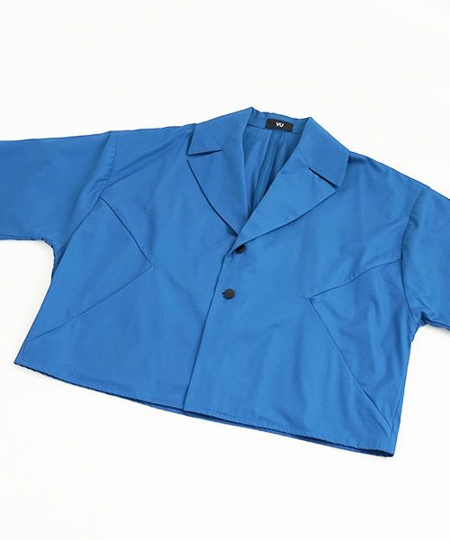VUy.ヴウワイ.short jacket vuy-s22-j01[BLUE]_