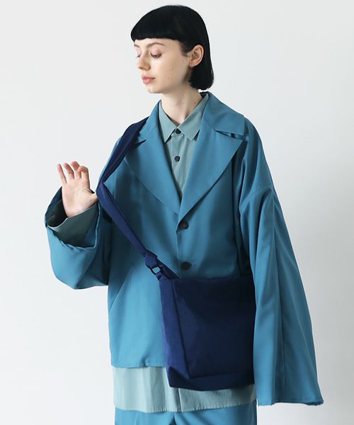 VU PRODUCT.ヴウプロダクト.vu-product-B07[BLUE].sash bag small