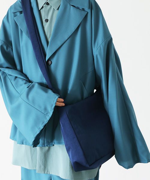 VU PRODUCT.ヴウプロダクト.vu-product-B07[BLUE].sash bag small