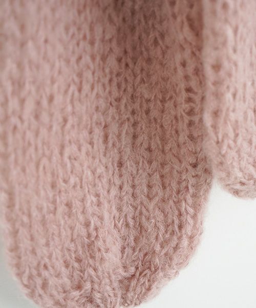 Maiami/マイアミ Mohair New Pullover [MMO23110/Antique Pink]