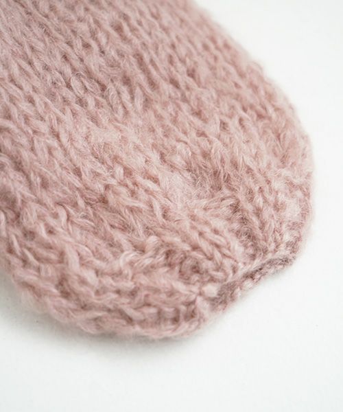 Maiami/マイアミ.Mohair New Pullover.[MMO23110/Antique Pink]