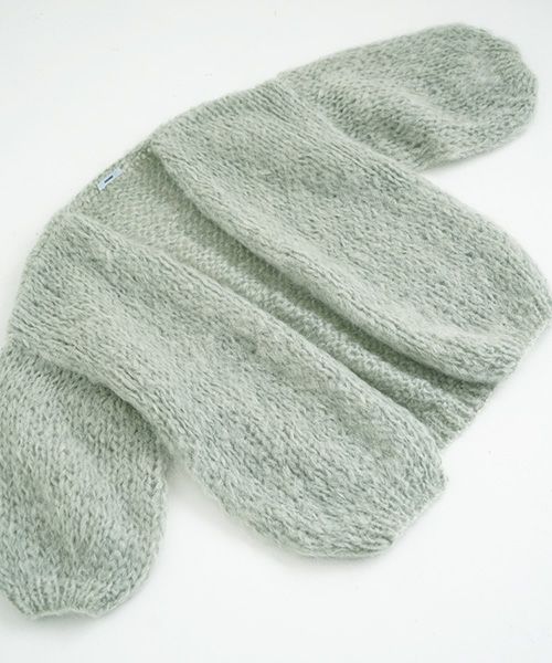 Maiami/マイアミ.Mohair Big Cardigan.[MMO23280/Sage]