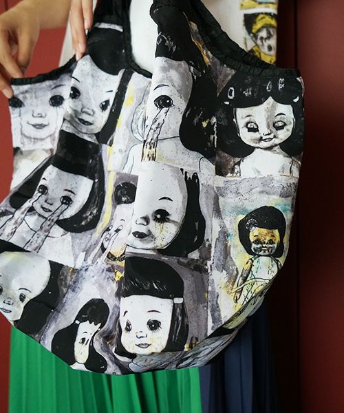 AHCAHCUM×TOO HAJIMU.ナク女エコバッグ:i