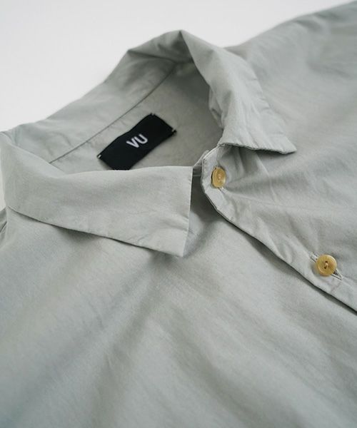 VU.ヴウ.dolman shirt vu-s22-s02[GREEN GRAY]:s