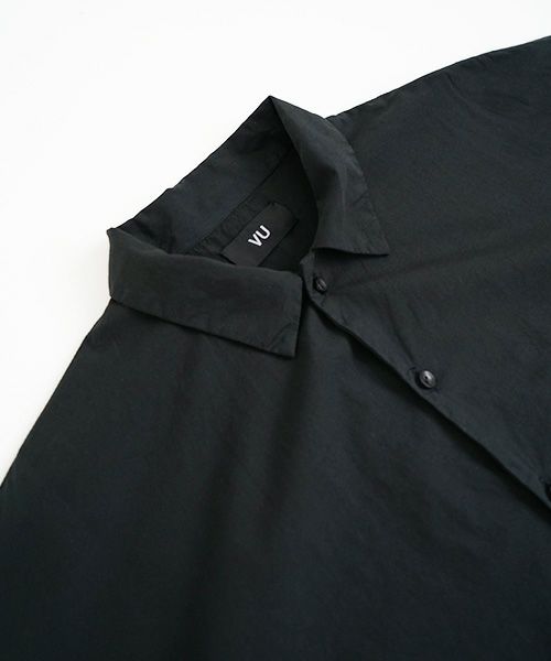 VU.ヴウ.dolman shirt vu-s22-s02[SUMI BLACK]
