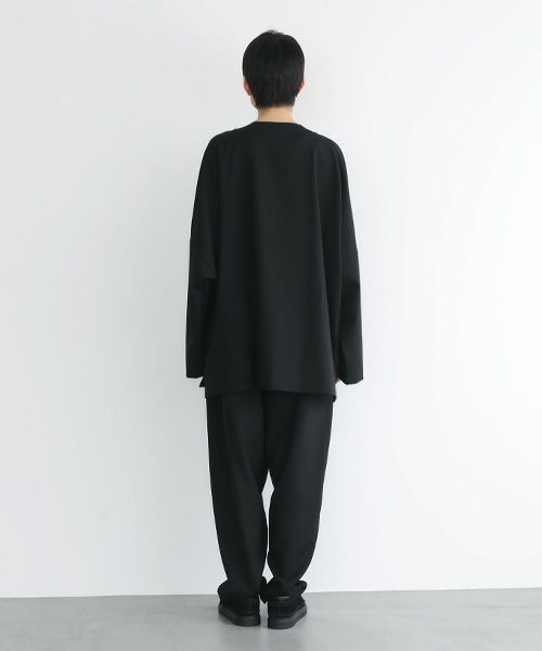 VU.ヴウ.no collar shirt vu-s22-s03[BLACK]_