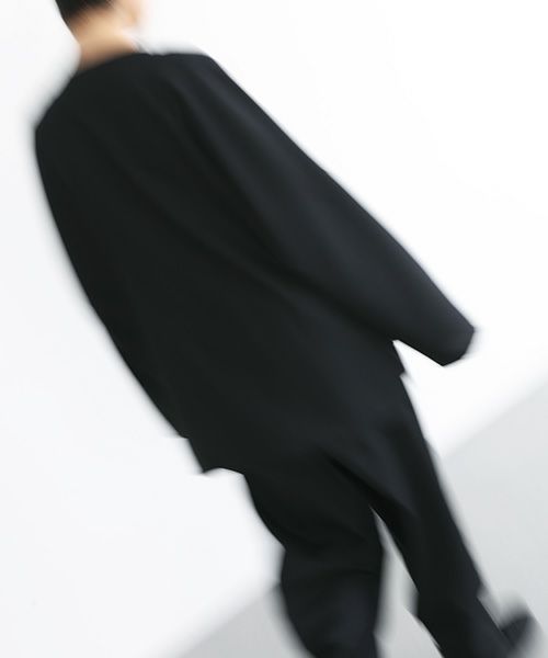 VU.ヴウ.no collar shirt vu-s22-s03[BLACK]_