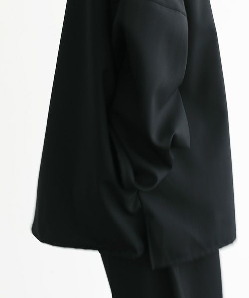 VU.ヴウ.no collar shirt vu-s22-s03[BLACK]_