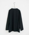 VU.ヴウ.no collar shirt vu-s22-s03[BLACK]_