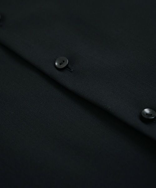 VU.ヴウ.no collar shirt vu-s22-s03[BLACK]_