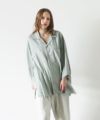 VU.ヴウ.asymmetry shirt vu-s22-s04[GREEN GRAY]:s_