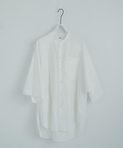 VU.ヴウ.stand collar shirt vu-s22-s06[OFF WHITE]:s