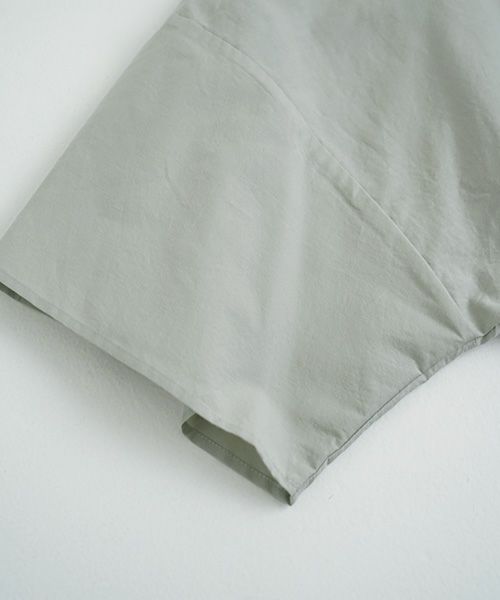 VU.ヴウ.stand collar shirt vu-s22-s06[GREEN GRAY]_