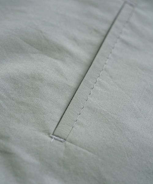 VU.ヴウ.stand collar shirt vu-s22-s06[GREEN GRAY]_