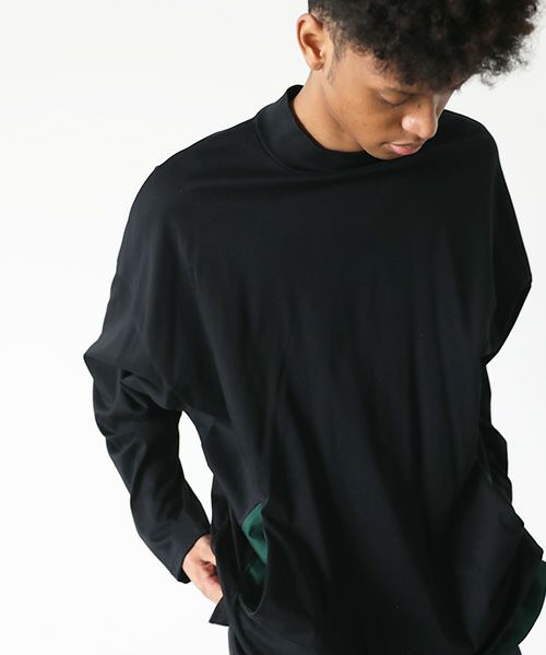 VU.ヴウ.highneck t-shirt vu-s22-t08[BLACK]_