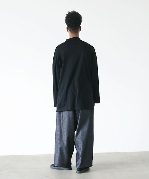 VU.ヴウ.highneck t-shirt vu-s22-t08[BLACK]_