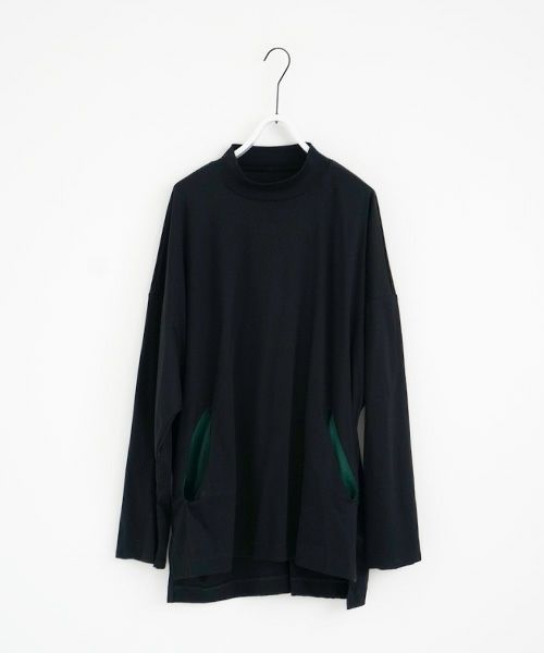 VU.ヴウ.highneck t-shirt vu-s22-t08[BLACK]_