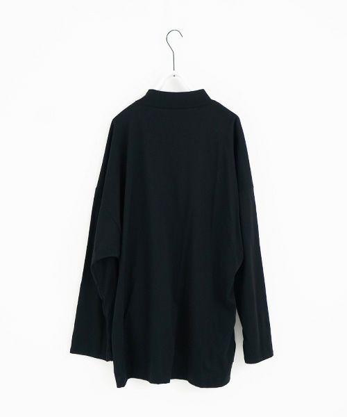 VU.ヴウ.highneck t-shirt vu-s22-t08[BLACK]_