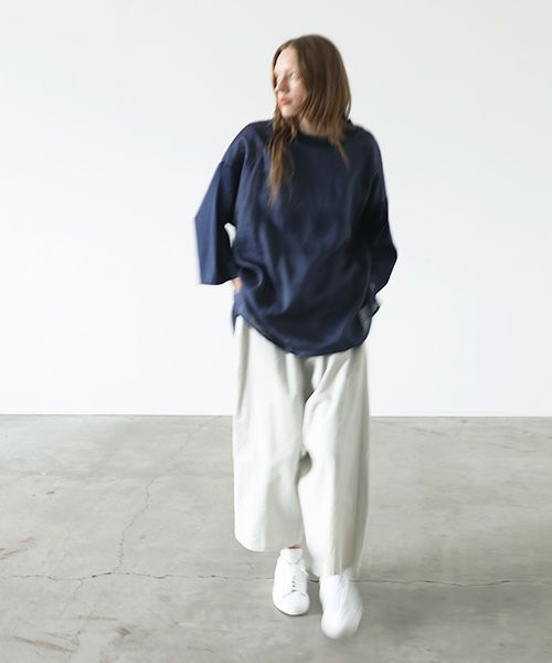 VU.ヴウ.combination pullover vu-s22-t09[DARK BLUE]