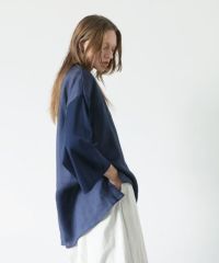 VU.ヴウ.combination pullover vu-s22-t09[DARK BLUE]