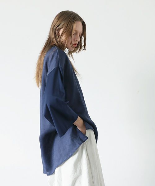 VU.ヴウ.combination pullover vu-s22-t09[DARK BLUE]