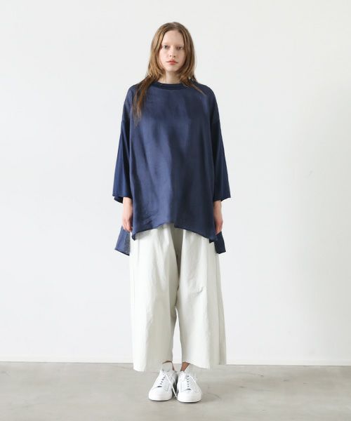 VU.ヴウ.combination pullover vu-s22-t09[DARK BLUE]