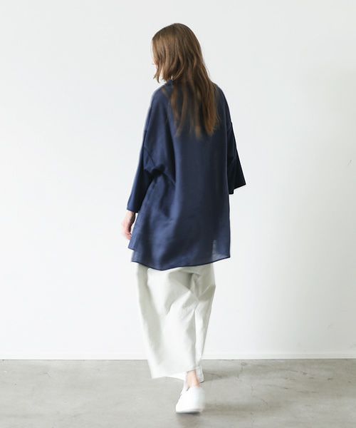 VU.ヴウ.combination pullover vu-s22-t09[DARK BLUE]