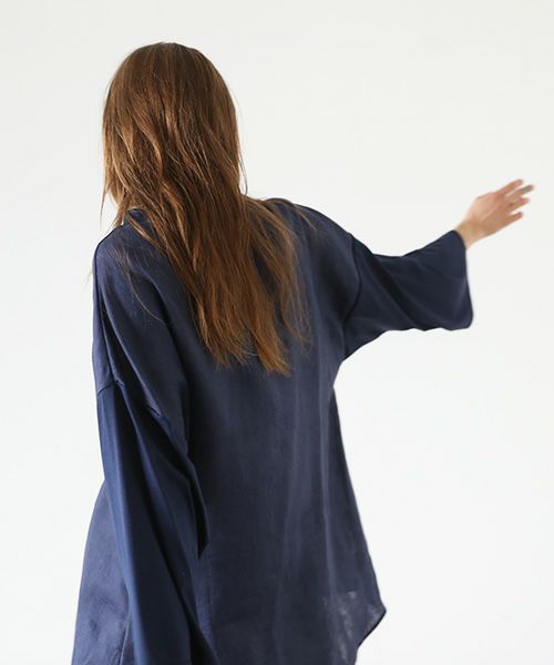 VU.ヴウ.combination pullover vu-s22-t09[DARK BLUE]