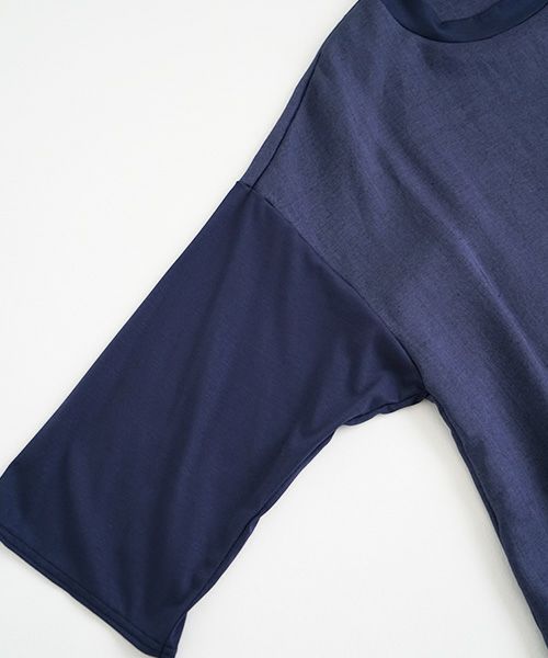 VU.ヴウ.combination pullover vu-s22-t09[DARK BLUE]