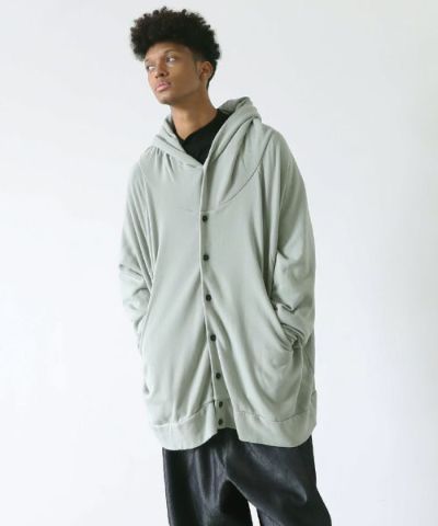 VU.ヴウ.dyed hoody vu-s22-t11[GREEN GRAY]_