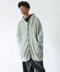 VU.ヴウ.dyed hoody vu-s22-t11[GREEN GRAY]_